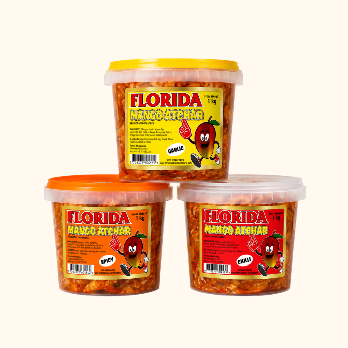 1kg Atchar Buckets (12 per case)