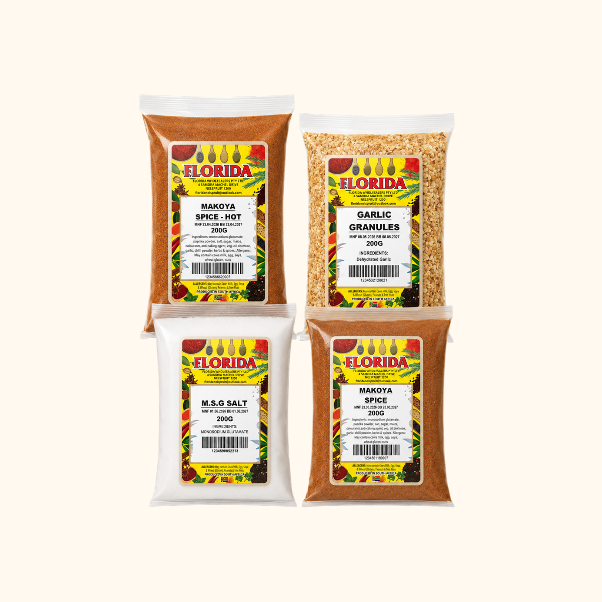 200g Atchar Spices (20 per bail)