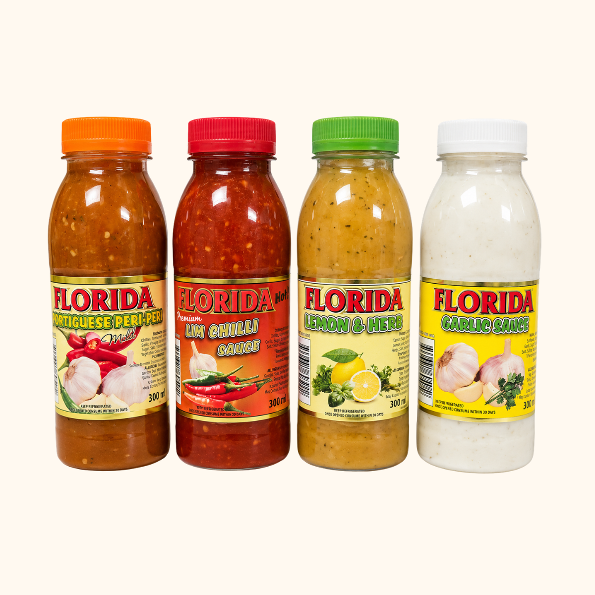 300ml Sauce Bottles (12 per case)